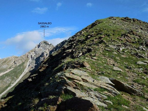 Sassalbo - In salita, al Passo di Malghera