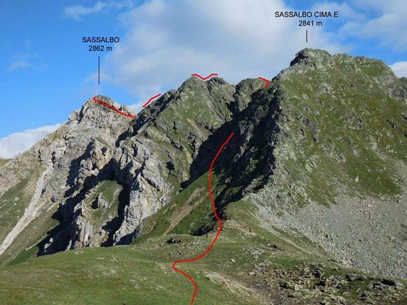 Sassalbo - In salita 
