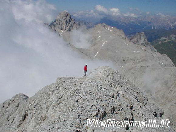 Sasso di Valfredda - La cresta finale