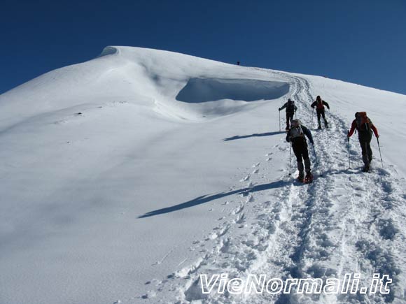 Monte Sodadura - Inizio della cresta