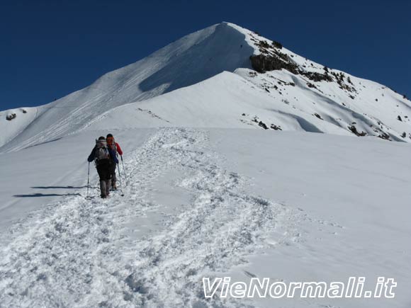 Monte Sodadura - Cresta SW - Lungo la parte bassa della cresta