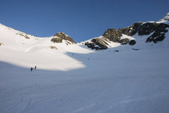 Pizzo Suretta - Salita nel vallone