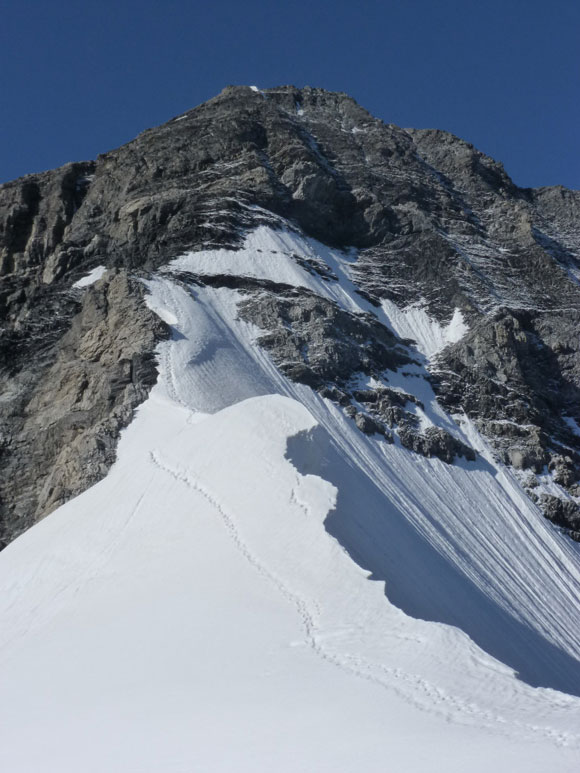 Punta Thurwieser - La cresta di neve