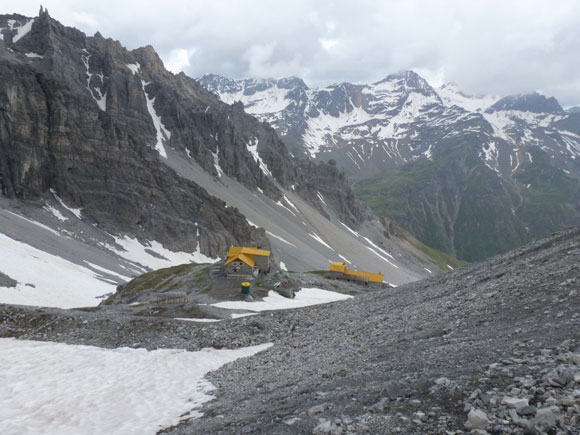 Punta Thurwieser - Sopra il Rifugio V Alpini