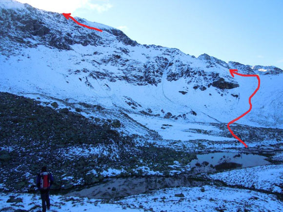 Tschima da Flix - La pozza di (q. 2547 m)