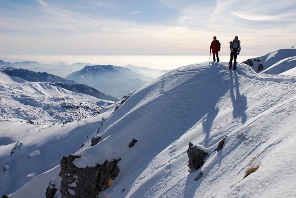 Zuccone Campelli - Lungo la cresta verso la cima