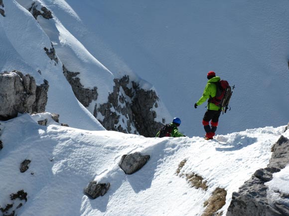 zucconecampelli - Discesa dalla cima