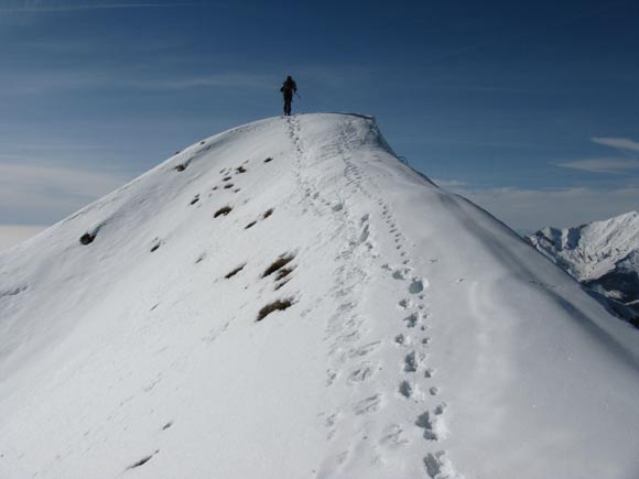 Zuccone Campelli - Verso la cima dello Zucco di Pesciola