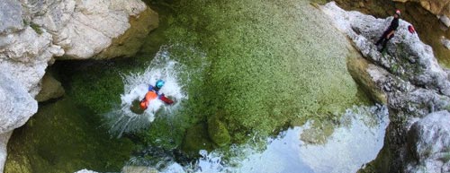 Canyoning in Friuli Venezia Giulia