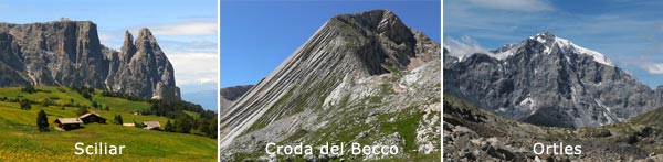 Sciliar - Croda del Becco - Ortles