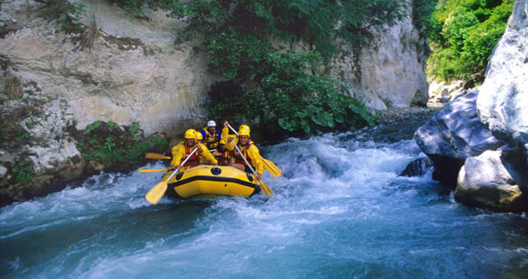 rafting