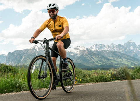 Bicicletta elettrica leggera