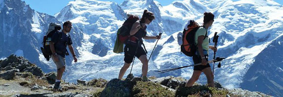 Trekking del Monte Bianco con Kailas