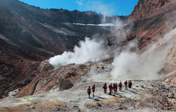 Trekking in Kamchatka