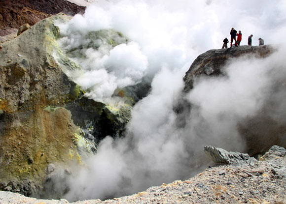 Trekking in Kamchatka