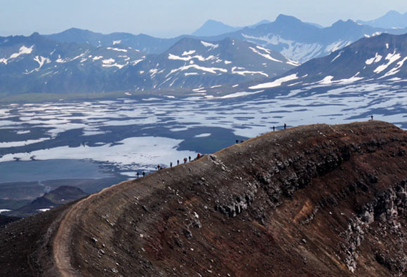 Trekking in Kamchatka