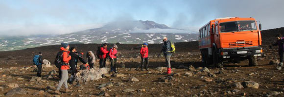 Trekking in Kamchatka