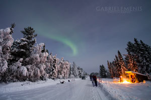 Tour fotografico aurore boreali Lapponia
