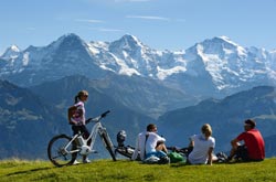 Mountain bike in Svizzera