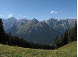 Le Dolomiti di Brenta viste dalla Paganella