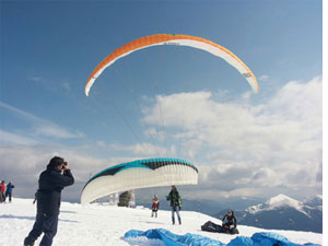 Parapendio in Paganella