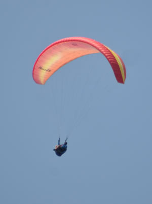 Volo in parapendio