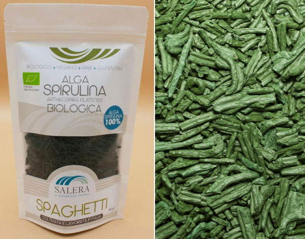 Spaghetti alla spirulina