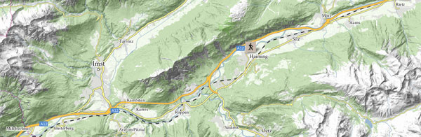 Mele di Haiming nella Ötztal in Tirolo