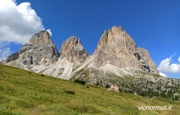 Area del Sassolungo in Alto Adige
