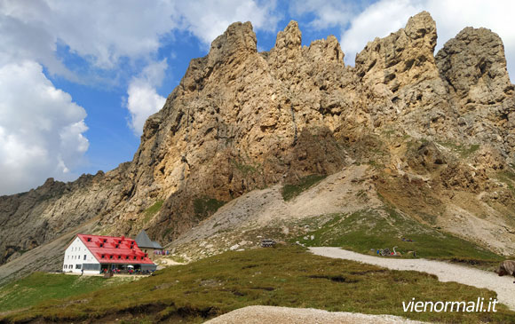 Rifugio Alpe di Tires e ferrata dei Denti di Terrarossa