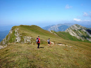 Traversata della Catena dei Groppi di Camporaghena - Dal Monte Alto verso Punta Buffanaro