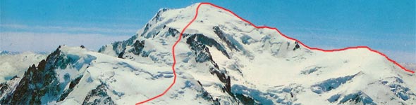 La traversata di cresta con salita dal Dom du Goutier per le Bosses e discesa dal Mur de la Cote