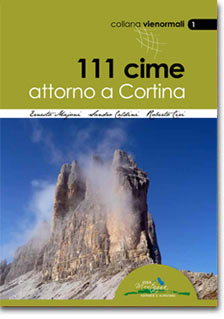 Libro 111 Cime attorno a Cortina Copertina 111 Cime attorno a Cortina