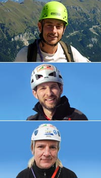 Gli autori del libro Roberto Ciri, Alberto Bernardi, Roby Magnaguagno