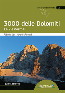 Copertina libro 3000 delle Dolomiti