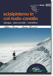 Copertina del libro Scialpinismo in Col Nudo-Cavallo