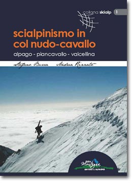 Copertina del libro Scialpinismo in Col Nudo-Cavallo