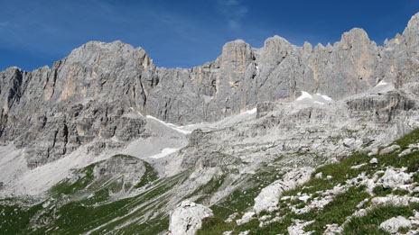 Cime e pareti della Val d'Ambiéz
