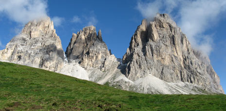 Escursioni sulle Dolomiti nel Sassolungo