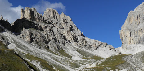 Escursionismo sulle Dolomiti del Catinaccio