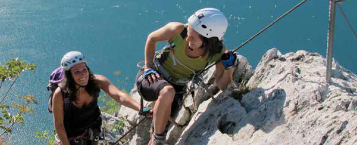 Via ferrata sul Lago di Garda