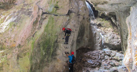 Via ferrata Burrone Giovannelli