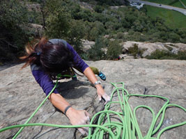 Corso arrampicata vie di più tiri