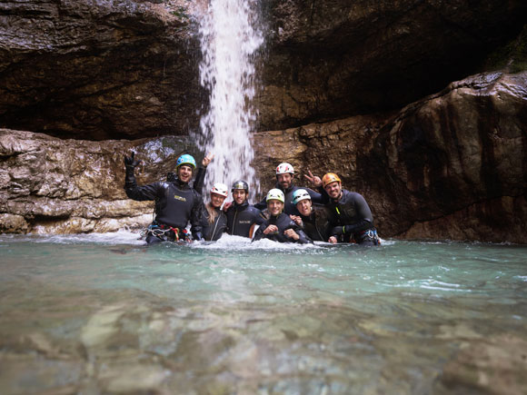 Canyoning in Val Brenta