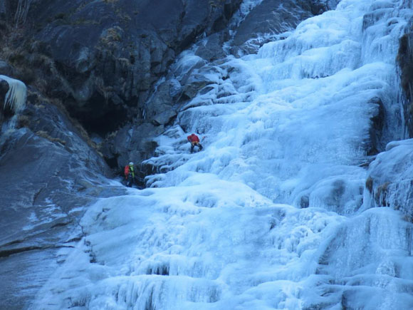 Cascata multipitch in Val Daone o in Val di Rabbi