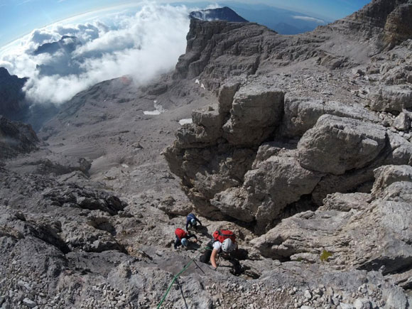 Cima Tosa: via normale e Migotti