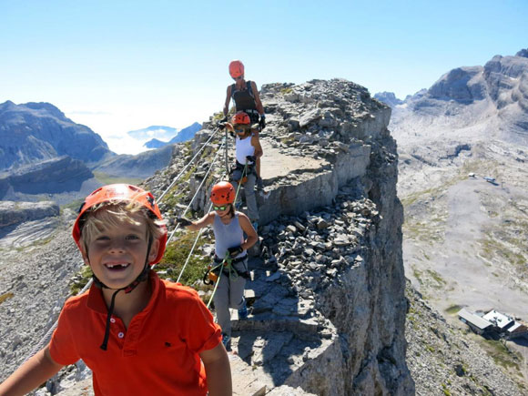 Alla scoperta di una via ferrata: il sentiero Vidi