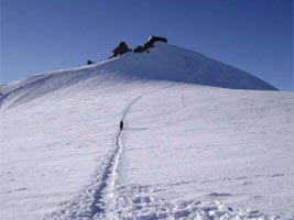 Salita al Monte Rosa