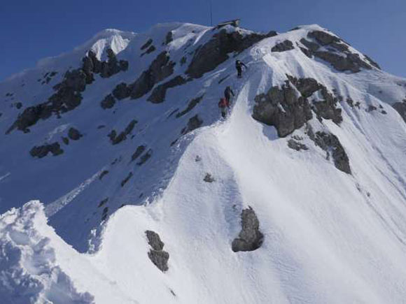 Sotto la cima del Grignone