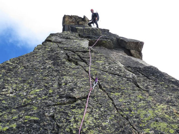 Verso la cima